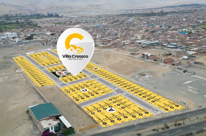 Lotes villa cressco tacna