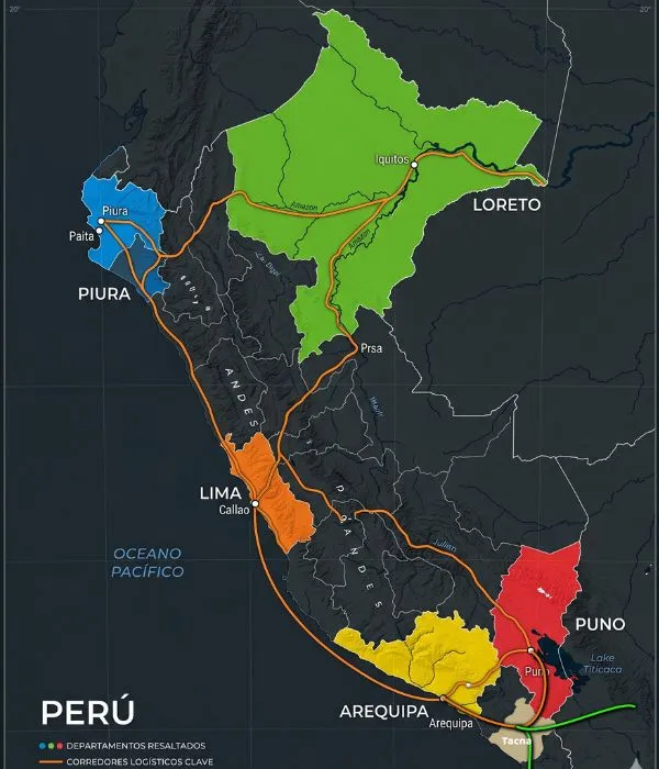 5 zonas de desarrollo en el Perú