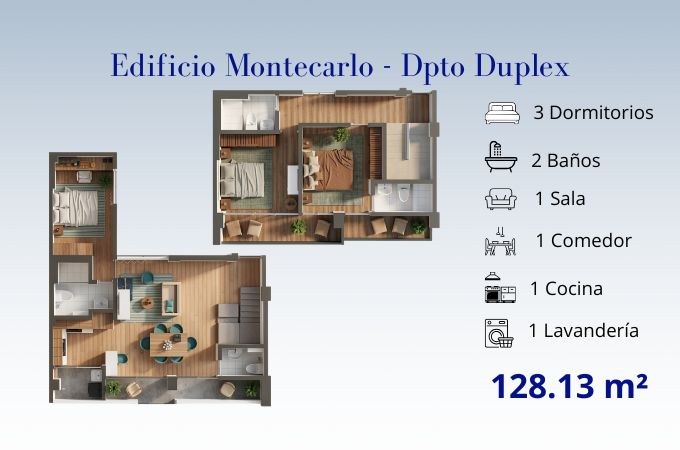 Edificio Montecarlo - Dpto en Venta Tacna